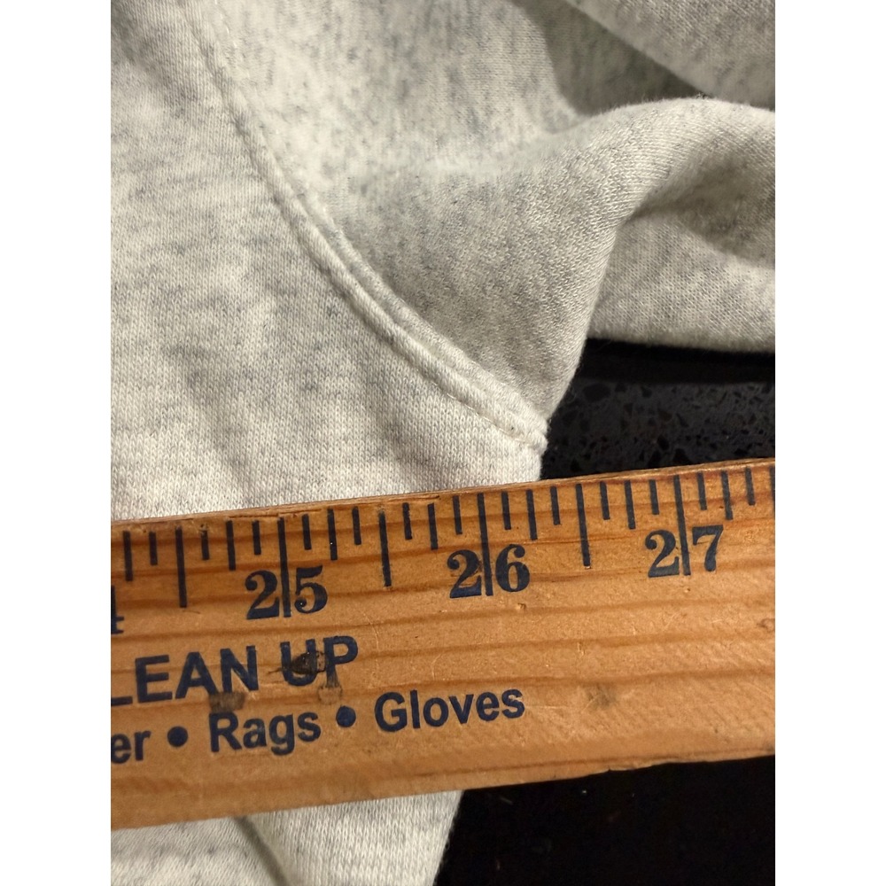 Nike Phoenix Fleece Oversized Cropped Sweatshirt Heather Embroidered Swoosh M - Picture 8 of 9
